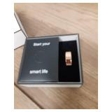 BIEMHA Smart Ring for Women & Men, Health Tracker with Sleepï¼Exercise Monitoring, iOS&Android Compatible, IP68 Waterproof, No Subscription, 5-Day Battery (Rose Gold, 10) - Retail: $60