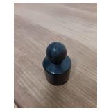 Angled Shower Rod Mount for Sloped Walls - 25mm Shower Bracket & Swivel Joints with Wall Plugs & Screws, Secure Drilling Fix (2, Black) - Retail: $13