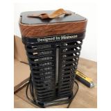 Minimoon Bug Zapper Outdoor with Dual LED Lights, 15W Mosquito Zapper 4200V Electric Fly Trap, Western Theme, IPX4 Waterproof, 5.9 Ft Cord, Fly Zapper for Backyard, Patio, Indoor - Retail: $34