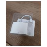 SD Card Reader USB C for iPhone 15/Android Phone/iPad/Mac/Laptop, Three Card Slot Micro SD Card Reader Supports SD Micro SD CF Card, Digital Camera Viewer Memory Card Reader Plug and Play - Retail: $2