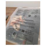 Jauageon Welcome Winter Garden Flag Cute Fox Garden Flag Vertical Double Sided Rustic Farmland Burlap Yard Lawn Outdoor Decor 12.5x18\" - Retail: $10