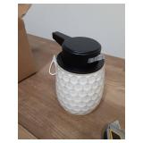 Automatic Soap Dispenser, Touchless Foaming Dish Soap Dispenser 13OZ/384ml, Ceramic White Foam Soap Dispenser Bathroom Kitchen, Waterproof, USB C Rechargeable, ANTIS