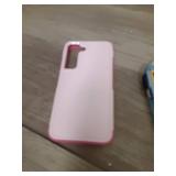zapica Designed for Samsung Galaxy S22 Case, [Military Drop Protection] [Dual Layer Structure Design] Heavy Duty Shockproof Non-Slip Phone Cover for Galaxy S22, Light Pink - Retail: $13