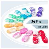 Mr. Pen- Erasers, 24 Pack, Vibrant Colors, Marble Pencil Eraser, Cute Eraser for Kids, Big Erasers for Pencils - Retail: $10