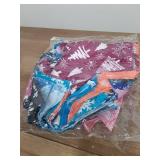 JpGdn 10PCS Dog Bandanas Winter for Medium Breed Dog Snow Forest Ice PineTree Kerchief Triangle Bibs Head Scarves for Boys and Girls Grooming Accessories Costume - Retail: $12