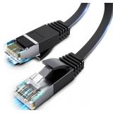 XimegesÂ® Cat 6 Ethernet Cable, 2 Pack 6FT Flat High Speed Internet & Network Cable, RJ45 Connectors,Professional LAN Cable,Shielded for Indoor & Outdoor Use - Retail: $6