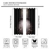 PHOTO FOR REFERENCE SEE PHOTO FOR DESIGN Kazynee Video Game Blackout Curtains for Bedroom,Cool Court Grommet Thermal Insulated Room Darkening Curtains Window Treatments 2 Panels 54L x 21W - Retail: $3