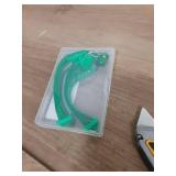 Green Cat Collars with Bells, [2 Pack] Break Away Cat Collar with Bells, Reflective Kitten Collar Breakaway for Boy Pet Cats Kitty - Retail: $6