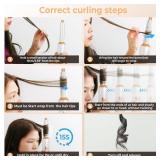 6 in ONE Blow Dryer Brush, Curling Wand Hair Styling Tools Set, Ionic Hot Air Hair Dryer, Massage Oval Hair Dryer, Left&Right Hair Curlers 100-120V - Retail: $45