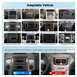 4 Core+64G Android 13 Car Radio Stereo for Ford F150 F250 F350 2004-2014, 7 inch Touch Screen Car Stereo Wireless CarPlay Andriod Auto, Bluetooth, GPS, SWC, WiFi, FM, HD Backup Camera - Retail: $129