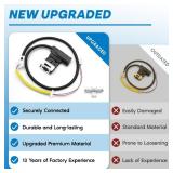 Upgraded W11307244 W10682535 Washer Lid Lock Switch Assembly for Amana Whirlpool Maytag, Replaces W10838613 W10838613VP W11253733 PS12704713 W10682535 - Retail: $25