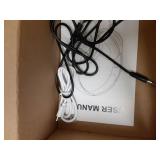 kamapulo X5 Rechargeable & Portable FM Radio Headphones with Best Reception,LED Display,Soft Ear Muffs, FM Headset Radio Receiver for Meeting, Works, Hiking, Jogging (Black) - Retail: $20