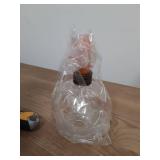 Soilagua 19 oz Extra Large Plant Self Watering Globes Top Fill, Plastic Water Bulbs, Slow Release Terracotta Self Watering Planter Insert, Plant Watering Devices System, Water Spikes Stakes, 2 Pack - 