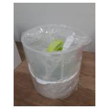 Multiple Usage Food Strainer Yogurt Strainer Maker Soy Milk Juice Tea Filter Stainless Steel Mesh Nut Milk Bag Replacement 1.5 Quart with Pitcher Handle Press Stick Brush - Retail: $15