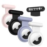 Apple Airtag Holder for Kids Hidden-4 Pack GPS Tracker Case,The Hidden Air Tags with pin is,sutable for Children, Elderly, Backpack,Luggage. - Retail: $7