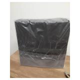 Criusia Large Storage Cubes - 13 Inch Heavy Duty Fabric Storage Bins for Shelves Closet, Cube Organizer - 8 Pack Collapsible Cube Storage Bins Baskets for Organizing Clothes Blankets Toys (Black) - Re