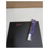 Acrylic Black Dry Erase Board with Stand 10"x12" Desk Whiteboard for Office, Home or School Reusable Desk Blackboard with Marker Portable Chalkboard Easel for Notes, Reminders & to-Do Lists (Pre Owned