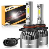 MIFMIA Bulbs 6500K Cool White 900% Brighter 36000LM, Plug-N-Play with Cooling Fan IP68 Waterproof Off Road Lights, Pack of 2 - Retail: $16