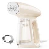 Bear Steamer for Clothes, Handheld Clothes Steamer,1300W Strong Power Garment Steamer with 230ml Tank,Fast Heat-up, Auto-Off, Steam Iron Fabric Wrinkle Remover with Brush for Home and Travel - Retail: