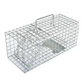 Anyhall Squirrel Trap Heavy Duty Humane Live Animal Cage Trap (No Assembly Required) - 17" x 7" x 7" - Retail: $31