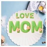 36 Pcs Alphabet & Number Cookie Cutters, 3 Inch Assorted Sizes Stainless Steel Cookie Cutter Sets, Fondant & Dough Fruit Molds for Party Birthday Christmas Decorations, Includes Steel Scraper - Retail