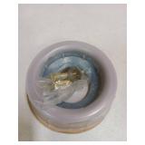 Extra Thick Toilet Wax Ring Kit with Flange and Bolts for Floor Outlet Toilets New Install or Re-seat, Fits 3-inch or 4-inch Waste Lines - Retail: $14