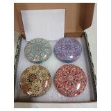 WPONSZU 4 Pack Scented Candle Gift Set for Mom | Woman, 2.5oz Jar Candles for Home Scented Bath Yoga, Natural Soy Wax, Fragrance Candle for Mothers Day, Birthday, Valentine