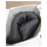 Firm Support Seat Cushion for Long Sitting, Ergonomic Memory Foam with Coccyx Cut-Out, Stable Pressure Distribution for Office Chair, Gaming & Daily Home Seating, Non-Slip Bottom, Washable Cover - Ret