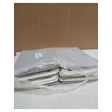 DECOMOMO Small Storage Basket, Closet Storage Bins, Baskets for Organizing Shelves (Grey & White, Small - 6 Pack) - Retail: $31