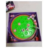 Cows in Space by Relatable, The Kid-Friendly Extraterrestrial Easter Family Game for Kids, Fun 2 Player Game, Easter Gifts, Includes 2 UFO Headbands, 1 Electronic Spinning Base, and 21 Cows - Retail: 