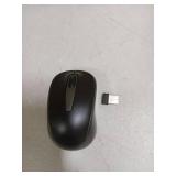 ACOZYKITTEN Wireless Mouse for Portable Computer, 2.4G Noiseless Mouse with USB Receiver, Ergonomics Cordless Optical Silent Mice for Windows PC, Tablet, Laptop, Mac- Gray & Black - Retail: $13