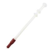 Pill Shooter for Cats and Dogs Soft Tip Pet Piller for Easy Medication Delivery | Pill Gun Dispenser Tool for Small or Large Pets | Upgraded H- Bar Design Reusable Syringe Device Red, 1-Pack - Retail:
