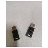 Frienda 2 Pcs Mini USB LED Light Car LED Interior Lighting 5v RGB Portable Ambient Lighting Adjustable 8 Color and Brightness Smart USB Night Lamp for Cars Laptop Keyboard Atmosphere, Type A - Retail: