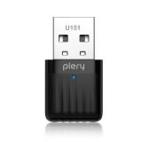 PLERY USB WiFi Adapter for Desktop PC, 5G 2.4G Dual Band WiFi Dongle 802.11AC 650Mbps Wireless Network Adapter for Laptop, Compatible with Windows 11/10/8.1/8/7/XP, Built-in Driver Network Card - Reta