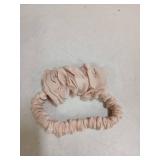Foaryoer Heatless Curls Headband - Heatless Hair Curlers to Sleep In - No Heat Hair Curling Wrap - Beige - Retail: $9