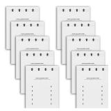 Laser & Inkjet Printer Cleaning Sheet, Reusable 8.5 x 11 Inch Letter Size Printer Cleaner Paper for Computer Scanner Copier Fax Roller Cleaning Sheet Kit - 10 Sheets