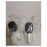 MechanMagic 2PCS Key Fob Remote Replacement Fits for Honda Civic EX Si Hybrid 2006 2007 2008 2009 2010 2011 2012 2013 Acura Mdx 2007-2013 N5F-S0084A Keyless Entry 4 Btns Remote Control 35111-SVA-306 -