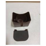 Couch Anti-Spill Drink Holder Tray, Couch Seat Cushion Cup Beverage Holder for Cups, Mugs, Bottles, Cans (Brown) - Retail: $13