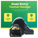 Rat Traps Indoor and Outdoor - Dual-Entry Large Rat Trap Outdoor and Indoor for Home, Garden and Restaurant with 99.9% Trap Rate | Easy to Use Rodent Traps with Safe Hands Free Design - UCatch - Retai