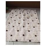 MIULEE Christmas Tree Decorative Pillow Covers Faux Fur Wool Throw Pillows Soft Plush Cushion Covers Set of 2 Xmas Home Decor Winter Holiday for Sofa Couch Livingroom Bed 18x18 Inch Beige - Retail: $1