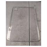 JETech Clear Case for iPad Pro 11-Inch M5/M4 2025/2024 (6th/5th Generation), Anti-Yellowing Transparent Shockproof Slim Tablet Back Cover with Hard PC Back and Soft TPU Bumper - Retail: $12