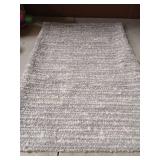 Artscope Lumbar Throw Pillow Cover 16x24 Super Thick Pillow Cover Decorative Boucle Textured Morden Neutral Accent Italian Style Pillowcase for Bedroom Living Room Couch Sofa Home Decor-Blue Grey - Re