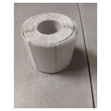 Yeachlaing 2"x2" Transparent Square Thermal Label Stickers,Self-Adhesive Square Direct Thermal Labels,300 Sheets with Perforation Line in ROLL - Retail: $10