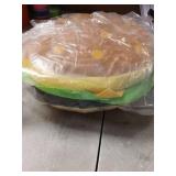 NILISWIEST Comfy Hamburger Pillows Plush, Soft, Cuddly, and Irresistible for Family and Friends - Retail: $13