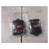 Rebvugr 2PCS Keyless Entry Remote Key Fob, Key Fob Replacement, 3 Button Remote Control Compatible with Ford Mazda Mercury Lincoln, Keyless Entry Car Clicker Transmitter Replacement for CWTWB1U345 - R