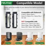 Neutop Replacement Brush Covers Guards Compatible with Roborock Q Revo, Qrevo MaxV/S/Pro/Plus, QV 35A, Robot Vacuum Cleaners, 2-Pack. - Retail: $14