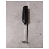 Bonsenkitchen Powerful Milk Frother for Coffee, Fast Handheld Drink Mixer with Stainless Steel Whisk, Battery Operated Hand Frother Stirrer Wand-Black - Retail: $7