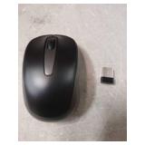 ACOZYKITTEN Wireless Mouse for Portable Computer, 2.4G Noiseless Mouse with USB Receiver, Ergonomics Cordless Optical Silent Mice for Windows PC, Tablet, Laptop, Mac- Gray & Black - Retail: $13