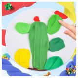 GAGAtoad 36 Colors Ultra Light Air Dry Clay Kit with Pressing Board Modeling Clay Plastic Tools, with Guide Book for Boys and Girls Age 3-12 Year Old Gift Toy Clay Art Crafts - Retail: $15