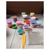 GAGAtoad 36 Colors Ultra Light Air Dry Clay Kit with Pressing Board Modeling Clay Plastic Tools, with Guide Book for Boys and Girls Age 3-12 Year Old Gift Toy Clay Art Crafts - Retail: $15